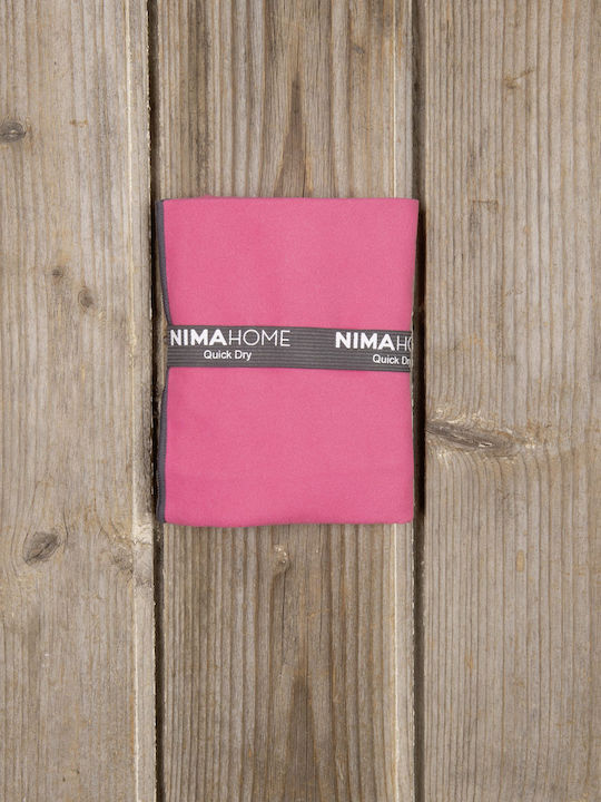 Nima Home Πετσέτα Γυμναστηρίου 50x90 Riva Happy Pink