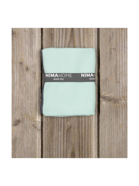 Nima Riva Microfiber Green Gym Towel 50x90cm