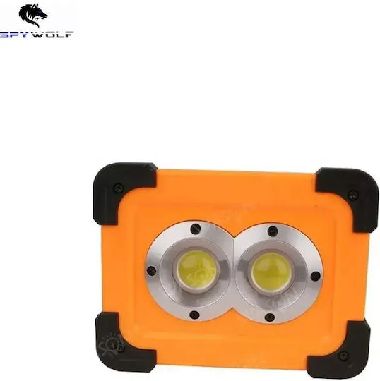 Spywolf Ηλιακός Προβολέας LED 64W Ψυχρό Λευκό