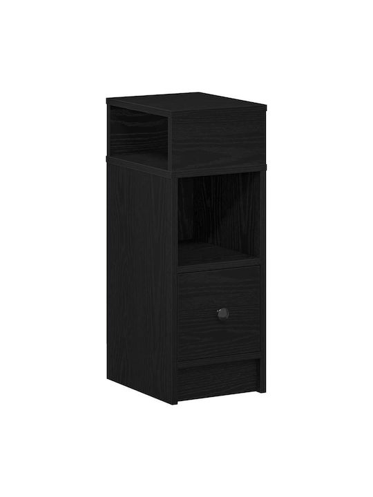 Комод Дървен Черен 25x31x66см