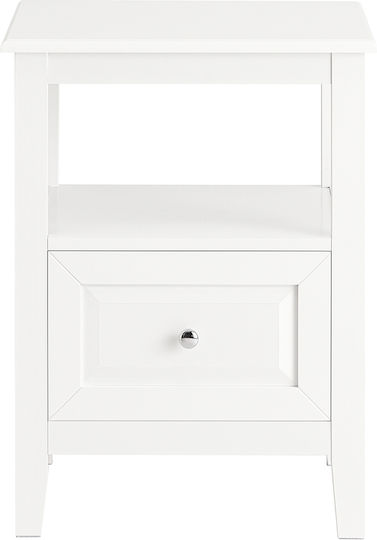 Ξύλινο Λευκό 45x35x60cm