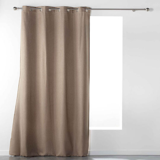 Tramina Συσκότισης με Τρουκς Hazelnut 135x240εκ.