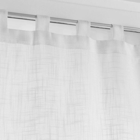 Vorhang Für Fenster Mit Obere Registerkarte Haltona Weiß 60x90cm