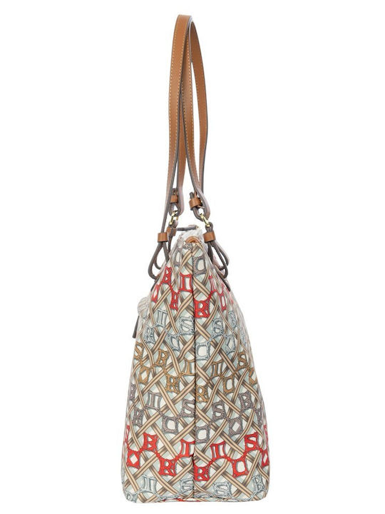 Gestrickte Damen Shopper Tasche Mehrfarbige