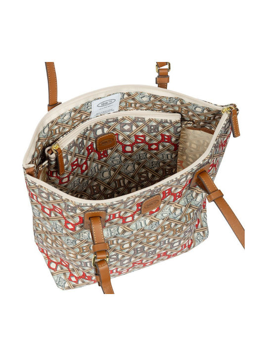 Gestrickte Damen Shopper Tasche Mehrfarbige