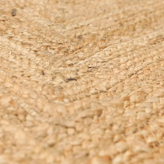 Χειροποίητο Χαλί Διάδρομος Ψάθινο Μπεζ 80x150cm