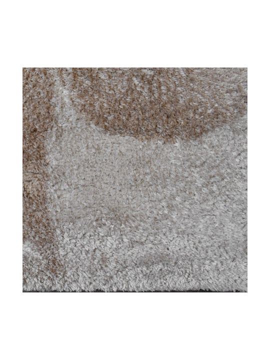 Shaggy Geometric Χαλί Ορθογώνιο Beige-vizon 160x220cm