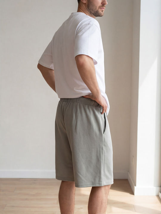 Men's Gray Bermuda