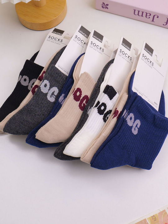Herren Socken Beige-Blau 2Pack Herren Socken Beige-Blau 2Pack