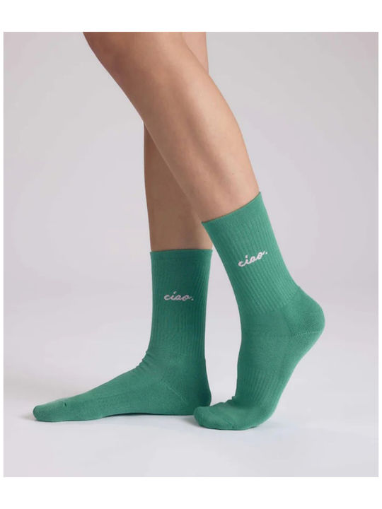 Club Γυναικείες Κάλτσες Dark Green/rose Club Γυναικείες Κάλτσες Dark Green/rose