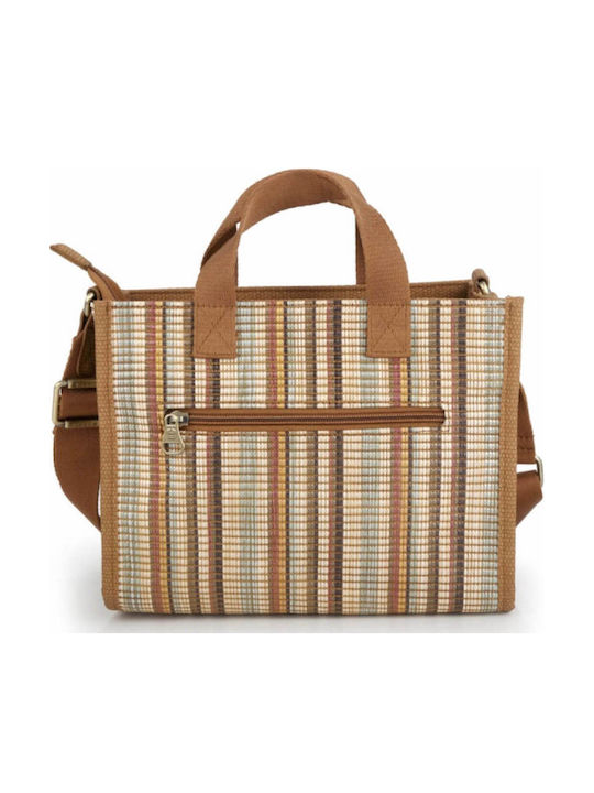 Damen Schultertasche Braune