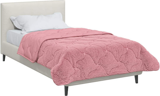 vidaXL Einzelbettbezug 155x220 Rosa
