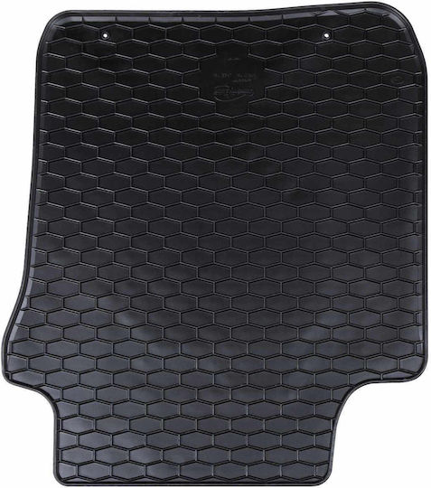 vidaXL Set Front and Back Car Mats 4 Pieces for Honda Jazz and HR-V Black