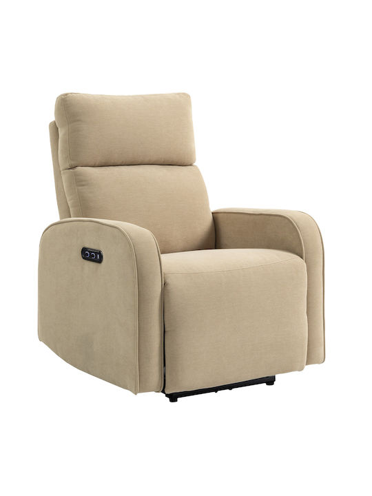 Scaun De Relaxare Relaxează-Te Cu Puf Bej 80x93x103cm