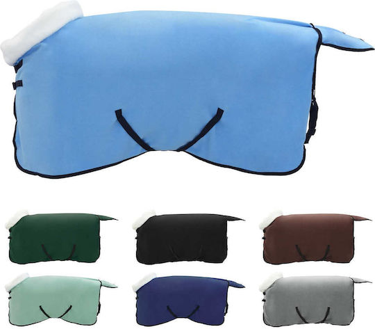 Vidaxl Horse Saddle Dark Aqua 75 Cm Polar Fleece