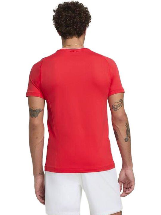 Wilson Team Seamless Crew Μπλούζα Κόκκινη
