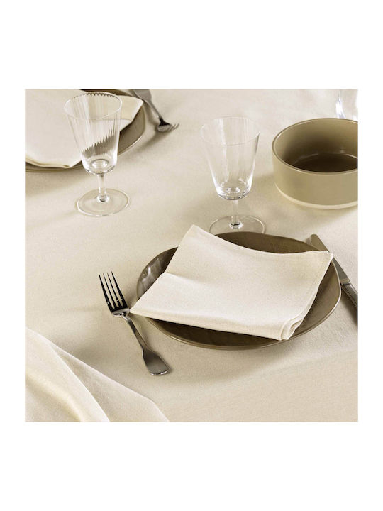 Tablecloth L-c Serafine Ecru 140x240cm