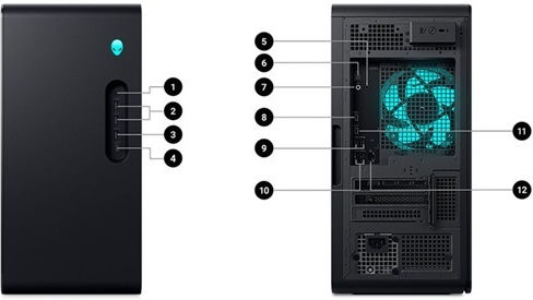 Dell Alienware Aurora ACT1250 Gaming Desktop PC (Ultra 9-285K/32GB DDR5/2.0TB SSD/GeForce RTX 5080/W11 Home)