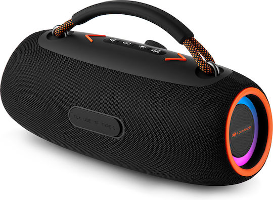 Lamtech Bluetooth Speaker 80W With Battery Life Up To 8 Hours Black Orange LAM980947