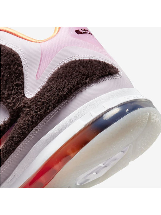 LeBron IX Ψηλά Μπασκετικά Παπούτσια Ροζ