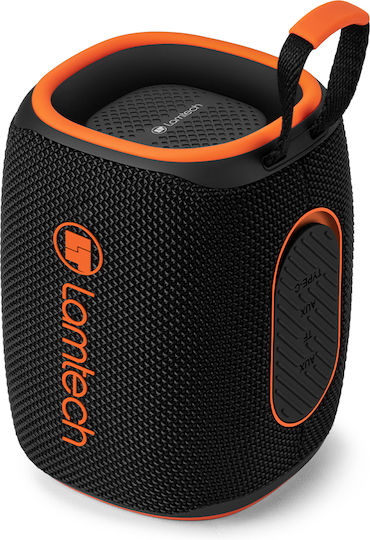 Lamtech Ηχείο Bluetooth 20W με Διάρκεια Μπαταρίας έως 8 ώρες Black Orange LAM980978