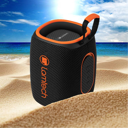 Lamtech Ηχείο Bluetooth 20W με Διάρκεια Μπαταρίας έως 8 ώρες Black Orange LAM980978