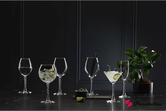 Pasabahce Glas für Weiß- und Rotwein aus Glas 655ml SP44238 Pasabahce Glas für Weiß- und Rotwein aus Glas 655ml SP44238