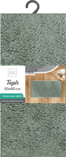 Αντιολισθητικό Πατάκι Μπάνιου L-c Mael 1802334 Cedre 50x80εκ.
