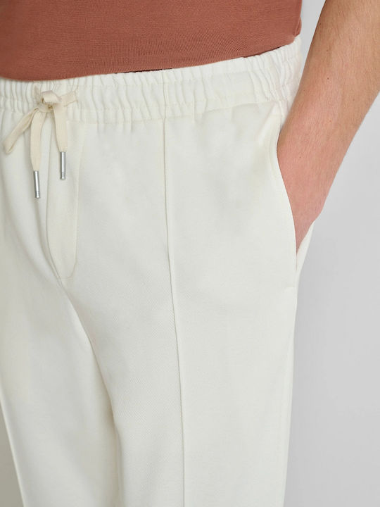 Pantaloni Barbati Ecru
