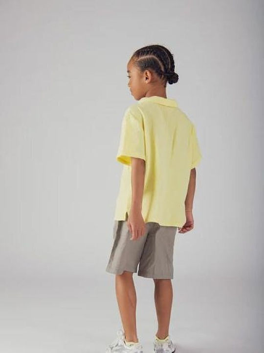 Kids Shorts Bermudas Fabric Gray
