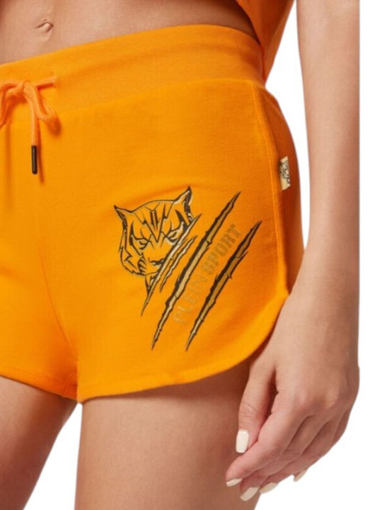 Damen-Shorts - Bermudas Orange Fluo