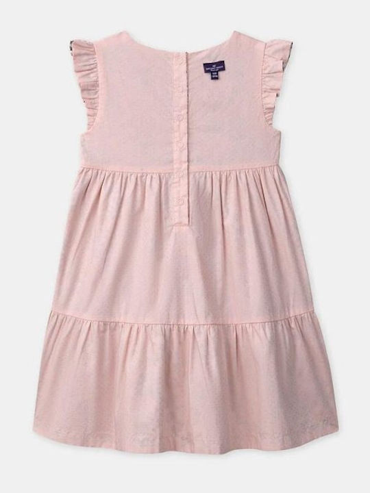 Girls Dress Floral White