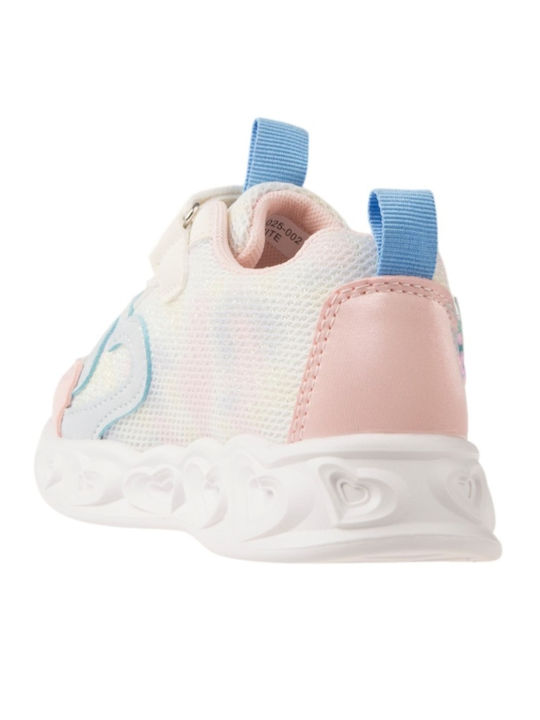 Kids Sneakers with Lights White