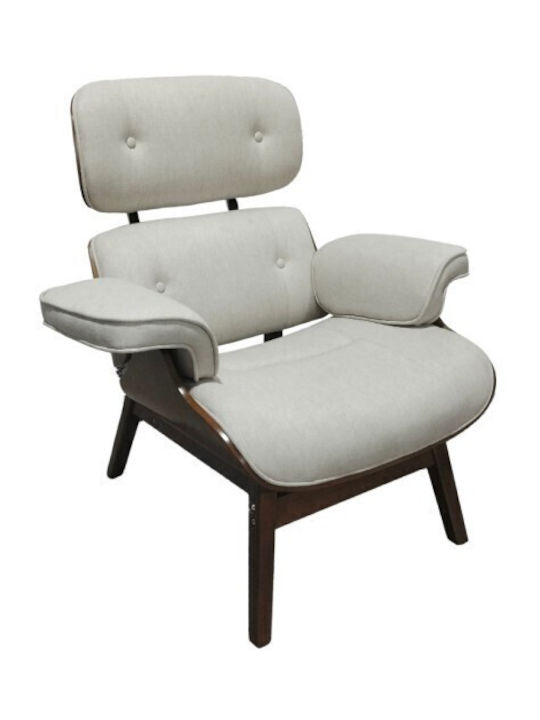 William Armchair White 91x78x97cm