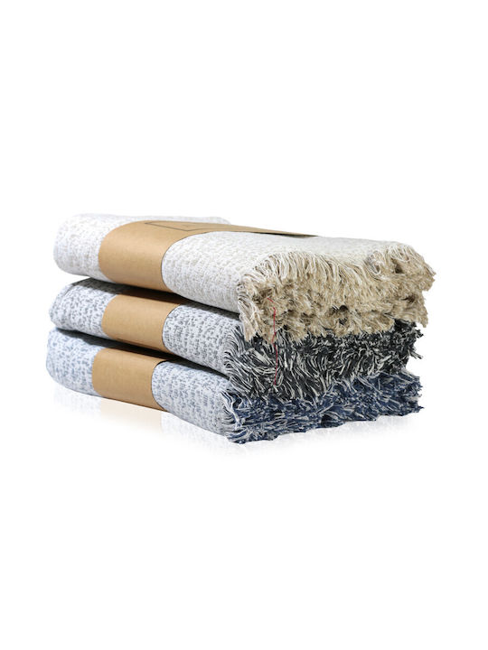 Viosarp 3472 Ριχτάρι Πολυθρόνας Ζακάρ 130x170εκ. Polycotton Jacquard