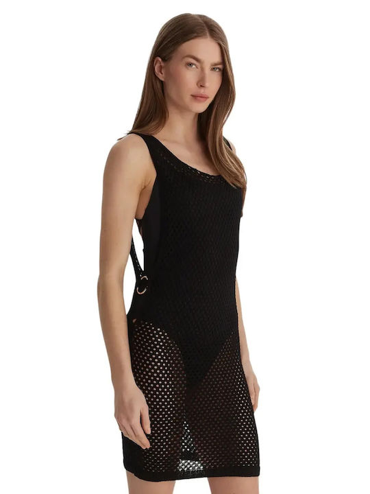 Guess Women's Mini Beach Dress Black