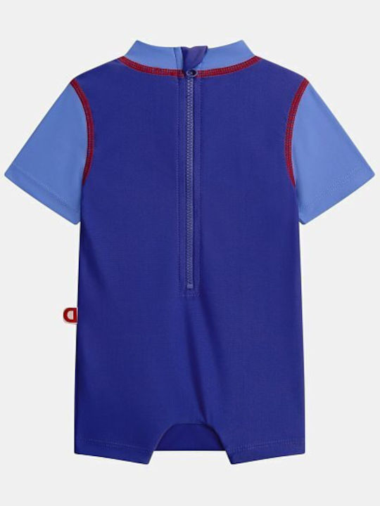 Dpam Kids Swimwear Rashguard Blue