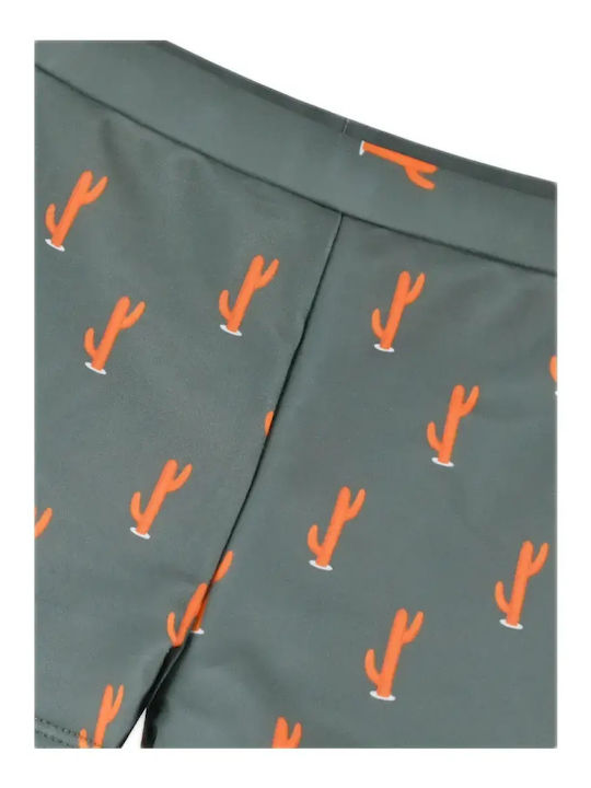 Energiers Cacti Kids Swimwear Swim Shorts Khaki-Orange Energiers Cacti Kids Swimwear Swim Shorts Khaki-Orange