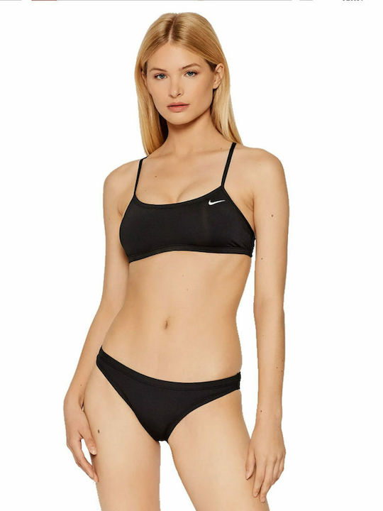 Essential Racerback Set Bikini Μπουστάκι Μαύρο