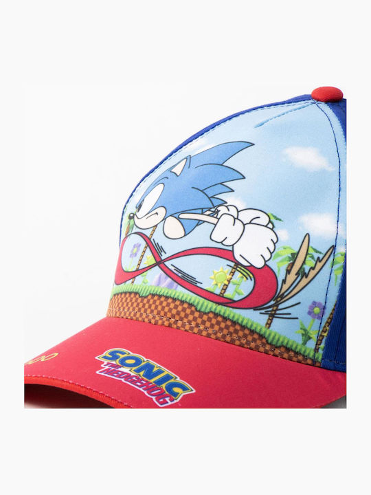 Cerda Kinderhut Jockey Stoff Blau