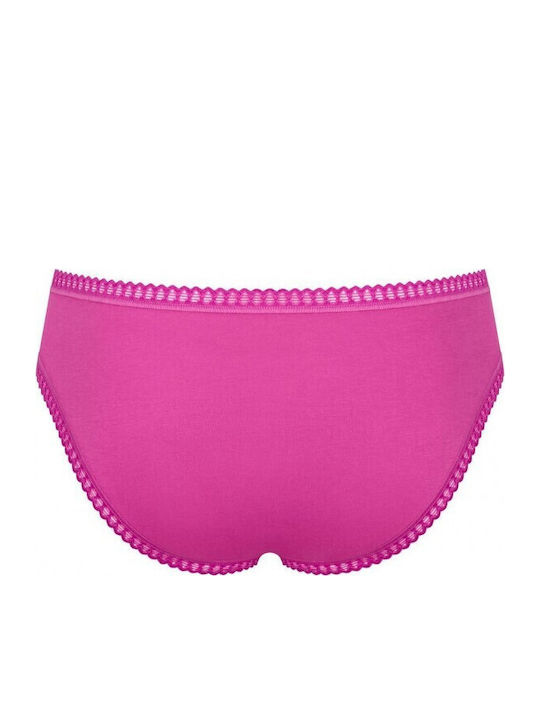 Damen-Slips 3er Pack Mit Spitze Rosa