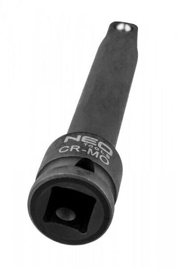 Neo Tools Ratchet Extension Pneumatic with 1/2" Drive and Length 75mm