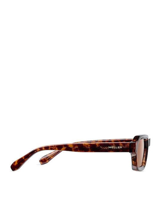 Meller Tana Male Sunglasses With Brown Tartaruga Frame And Brown Polarized Lens TAN-TIGGBROWN