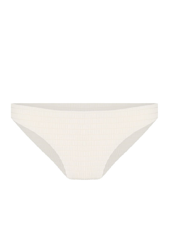 Bikini Slip με Κορδονάκια Λευκό