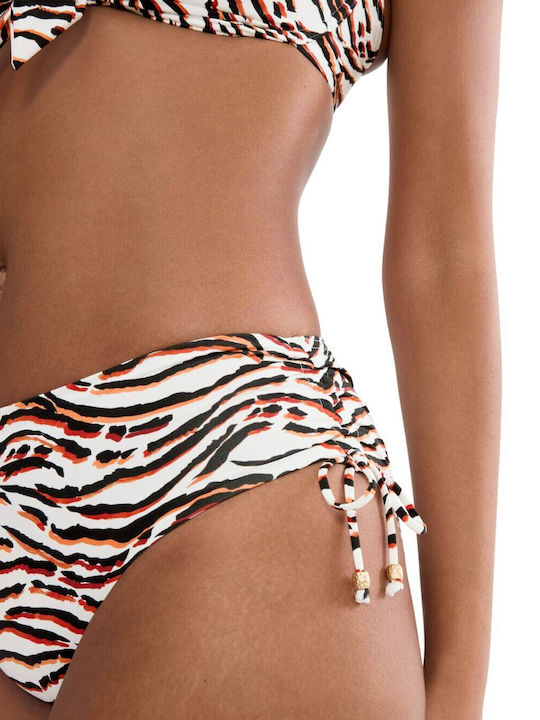 Summer Bikini Slip Λευκό