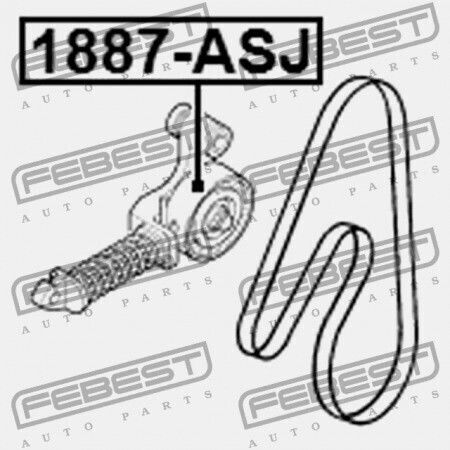 Opel Astra J 2010-2015 Tension Riemenscheibe
