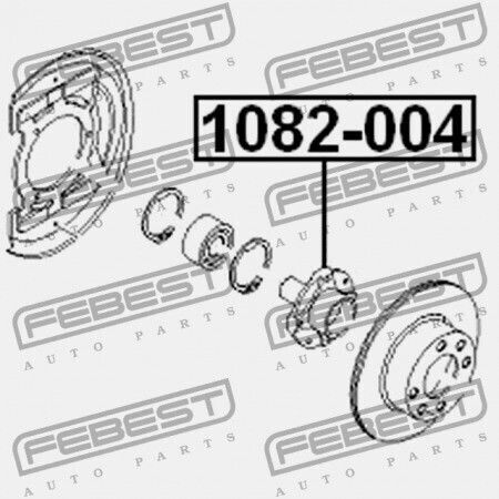 Chevrolet Lanos T100 Предна Главина 1997-2002 96162249