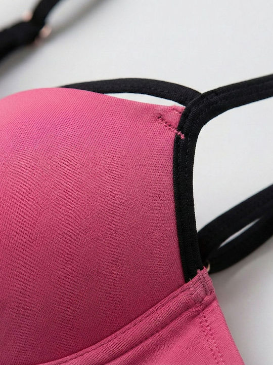 Bikini Top with Padding Pink