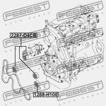 Κύλινδρος Hyundai H-1 07 2007-2015 Gen 25286-4a020