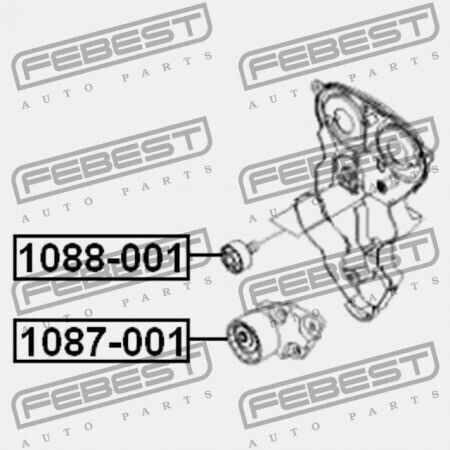 Chevrolet Optra Τροχαλία Τεντωτήρα 2004-2007 Μπορεί Να 96350550